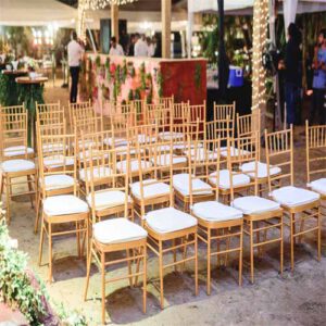 chairs rent for weddings & parties by Lassana Events