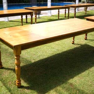 Farm Tables Rent by Lassana Events